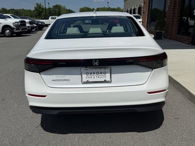 2023 Honda Accord Sedan LX