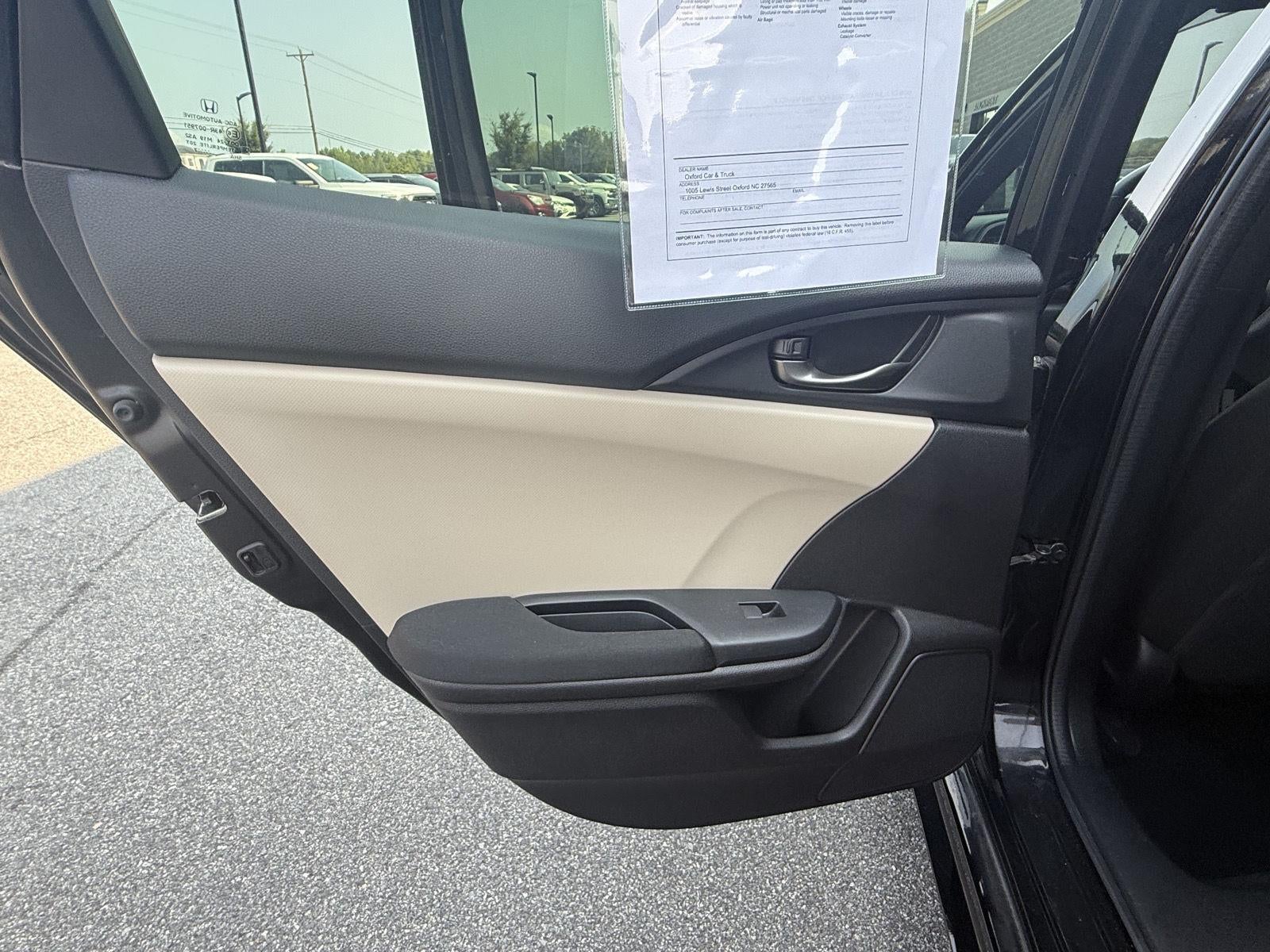 2017 Honda Civic Hatchback Sport
