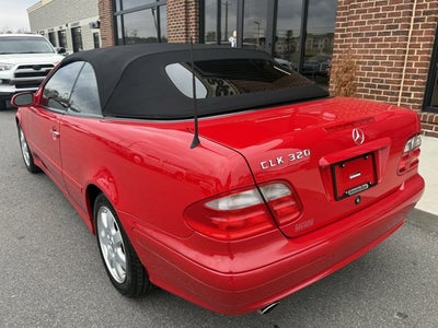 2002 Mercedes-Benz CLK-Class 2dr Cabriolet 3.2L