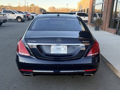 2015 Mercedes-Benz S-Class S 550